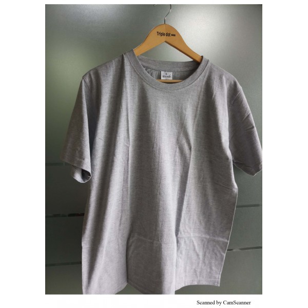 blue ash/triple dot cotton round neck 230gsm